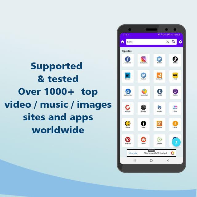 Lion Browser - Downloader Video audio images - All in one video downloader browser - 2