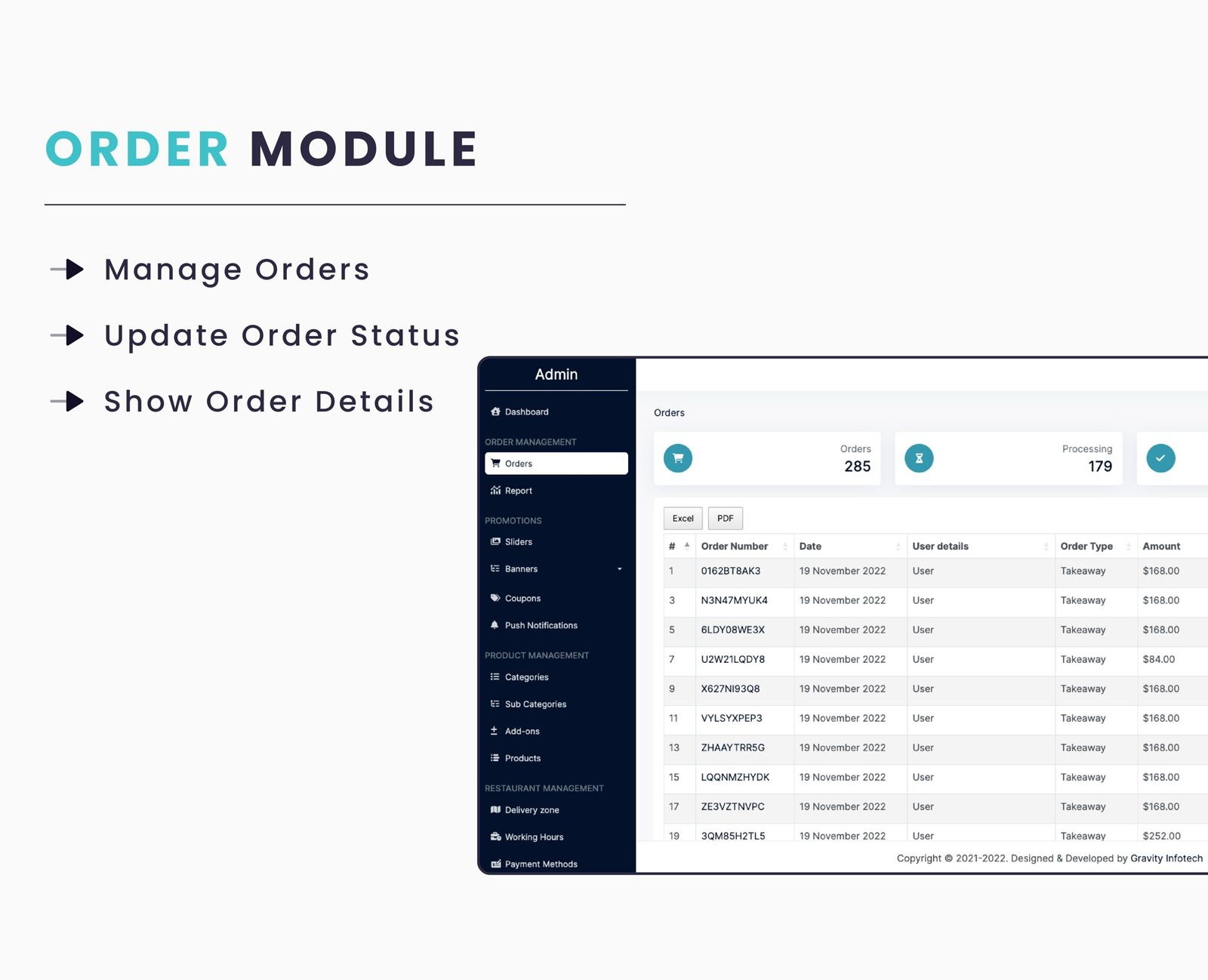 Single Restaurant - Flutter mobile apps with Laravel admin panel - 23