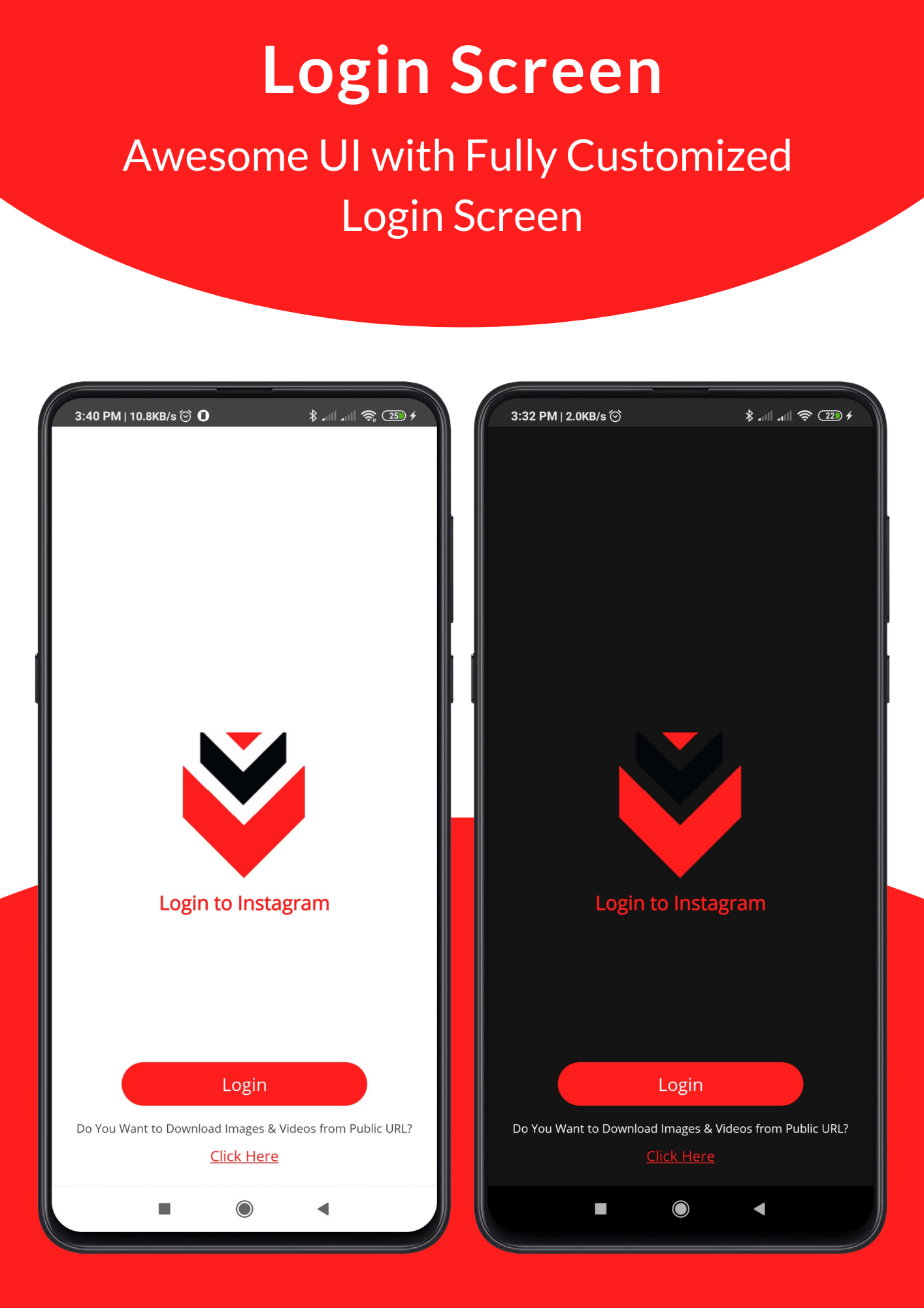 Post, Story, Timeline, IGTV Downloader for Instagram + FB, Admob Ads + Firebase Push Notification - 4