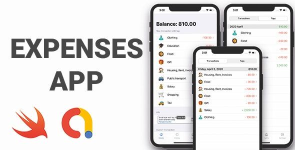 Expenses App | Full SwiftUI iOS Application - 9