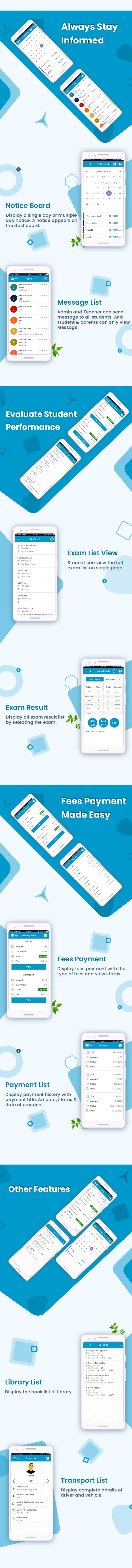 School Management System App for iPhone