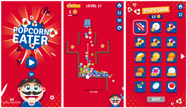 Popcorn Eater - HTML5 Game (Construct3) - 1
