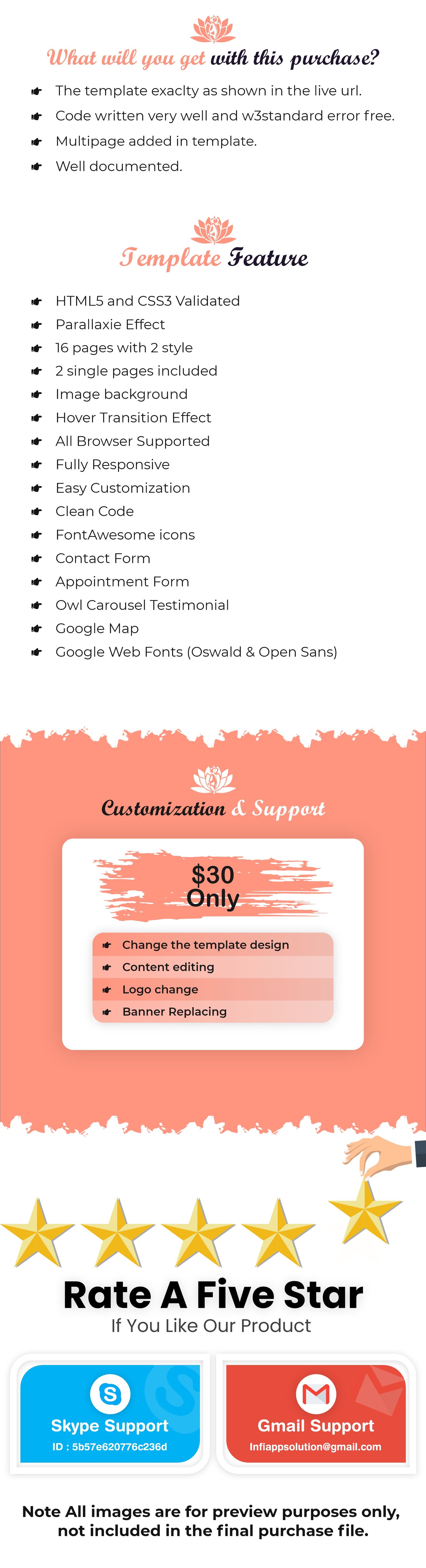 Lotus Spa - Beauty Creative HTML5 Template - 2