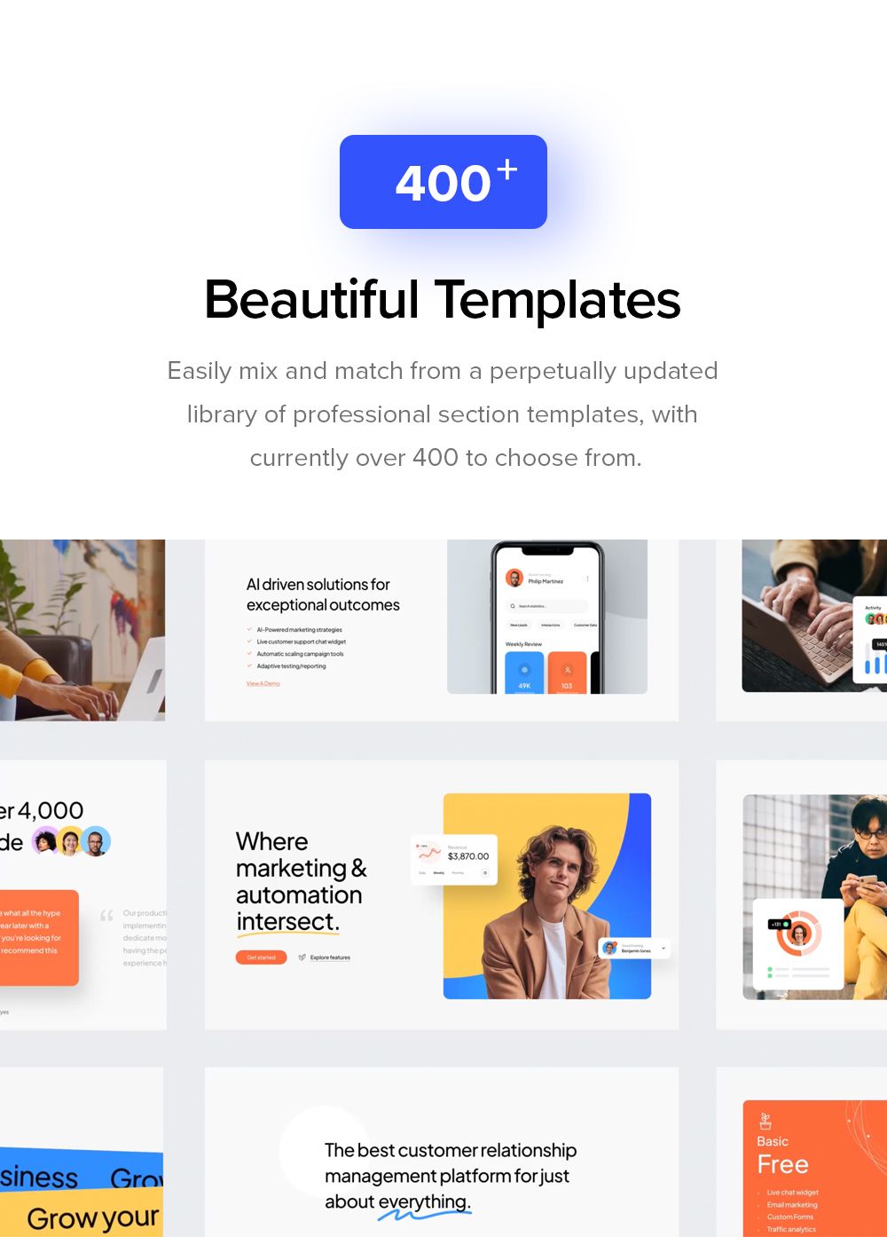 salient studio template library