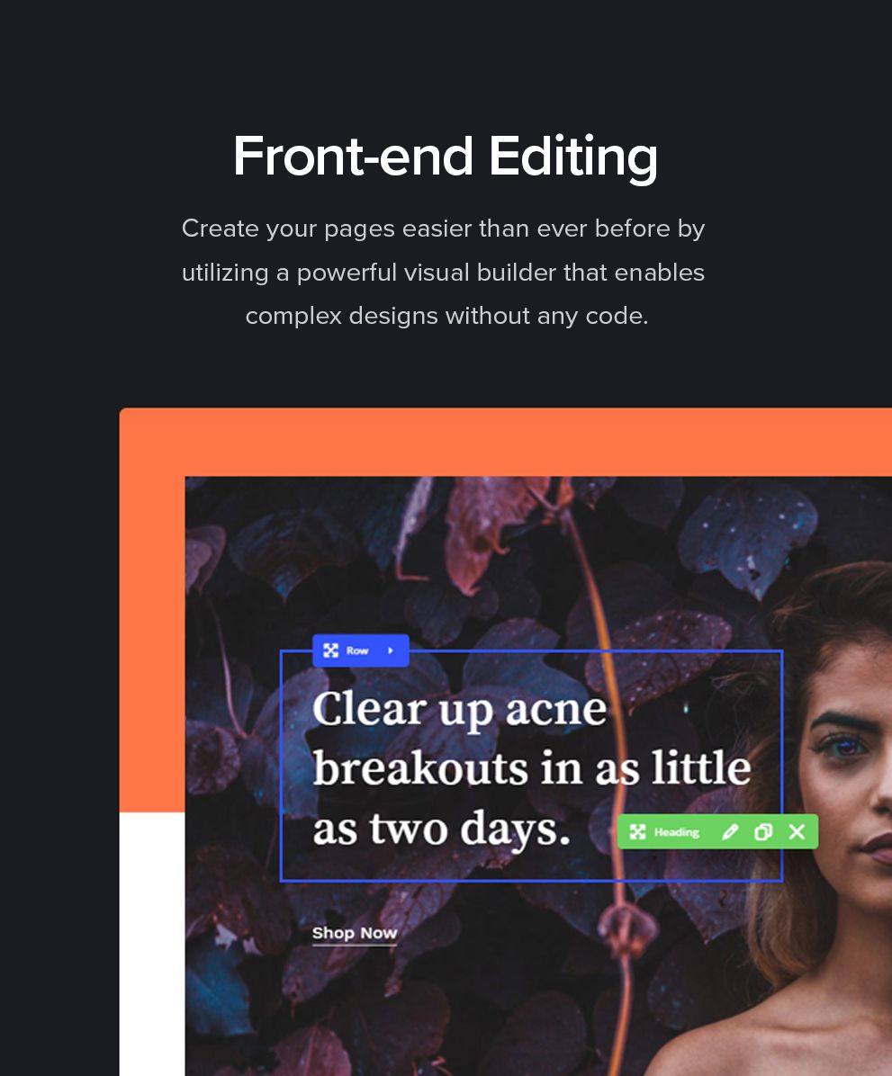 front end editor