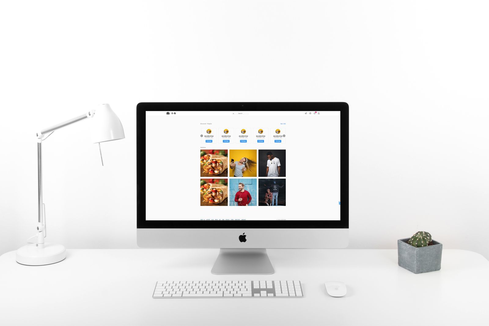 EventGram Social Network | Photo sharing HTML User Interface (UI) - 3