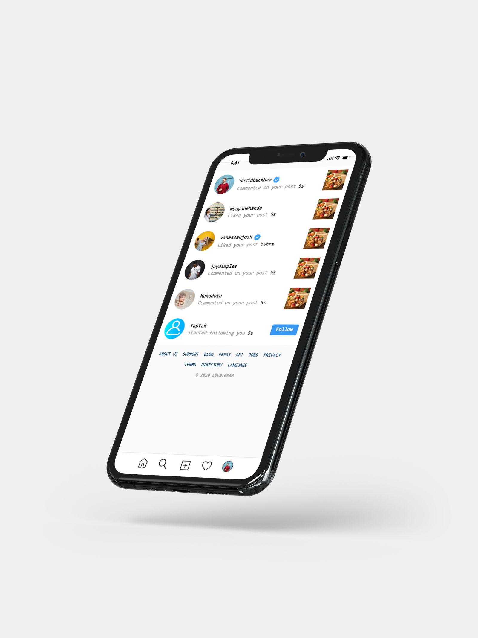 EventGram Social Network | Photo sharing HTML User Interface (UI) - 5