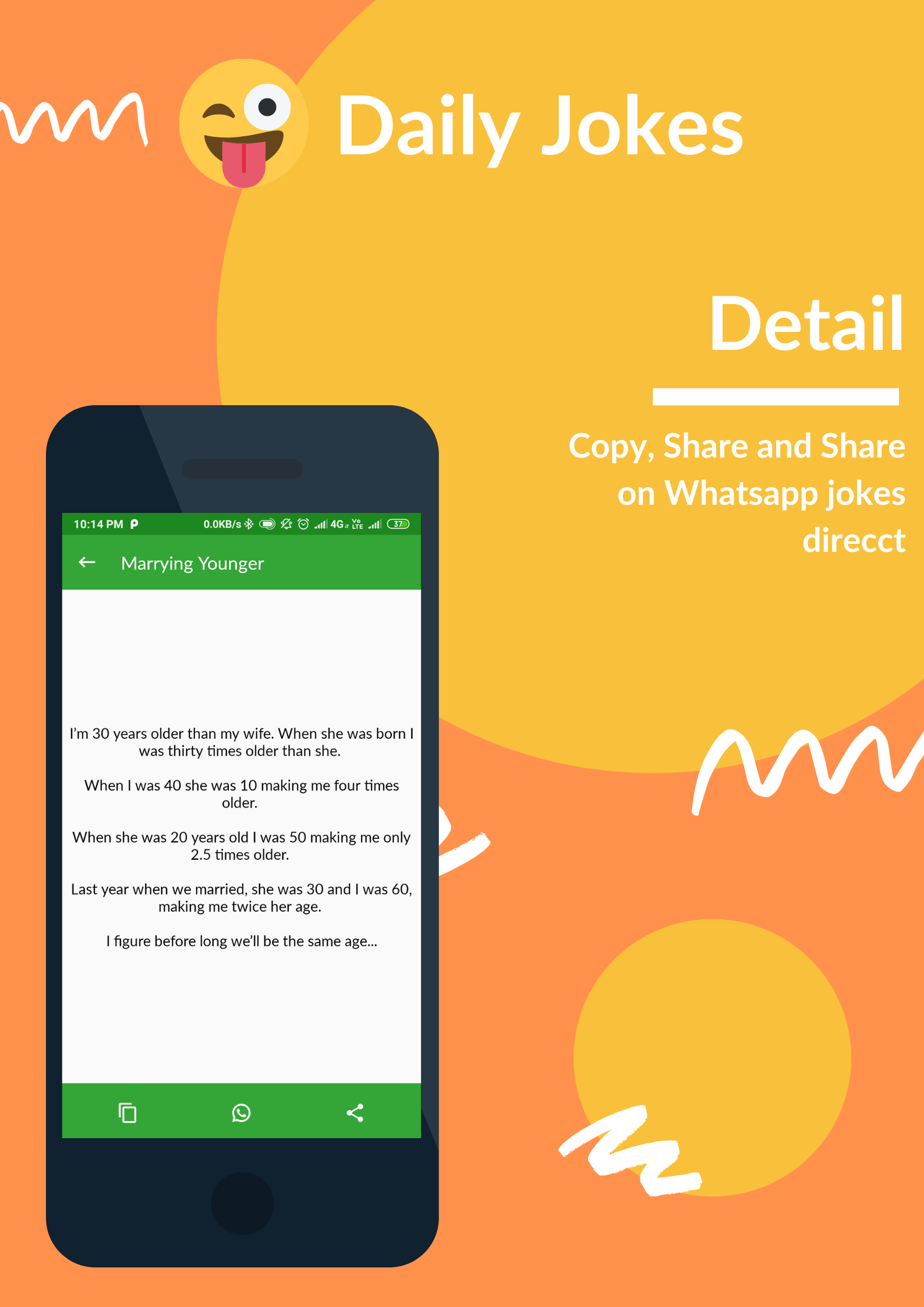 Daily Jokes & Memes Android App (Comedy, Funny, Joke, Memes) + Admob & Fb Ads - 13