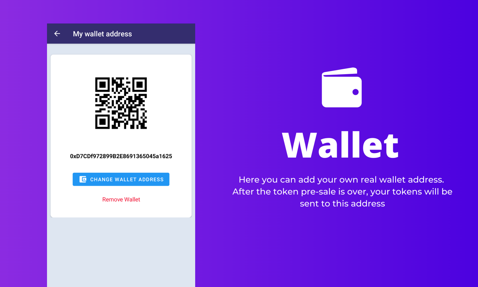 TokenMobile | Token management & Pre-sale application | ICO/STO/IDO - 8