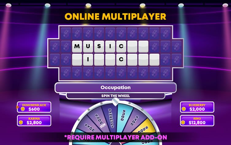 Wheel Of Fortune Quiz - HTML5 Game - 5