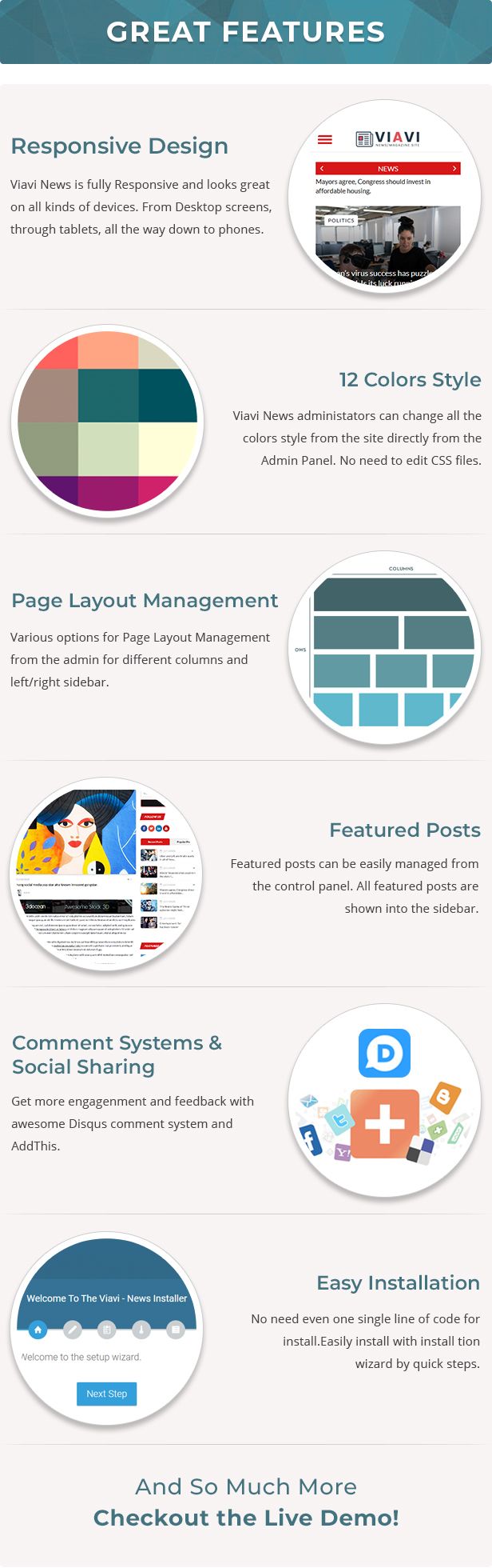 Viavi - News, Magazine, Blog Script - 6