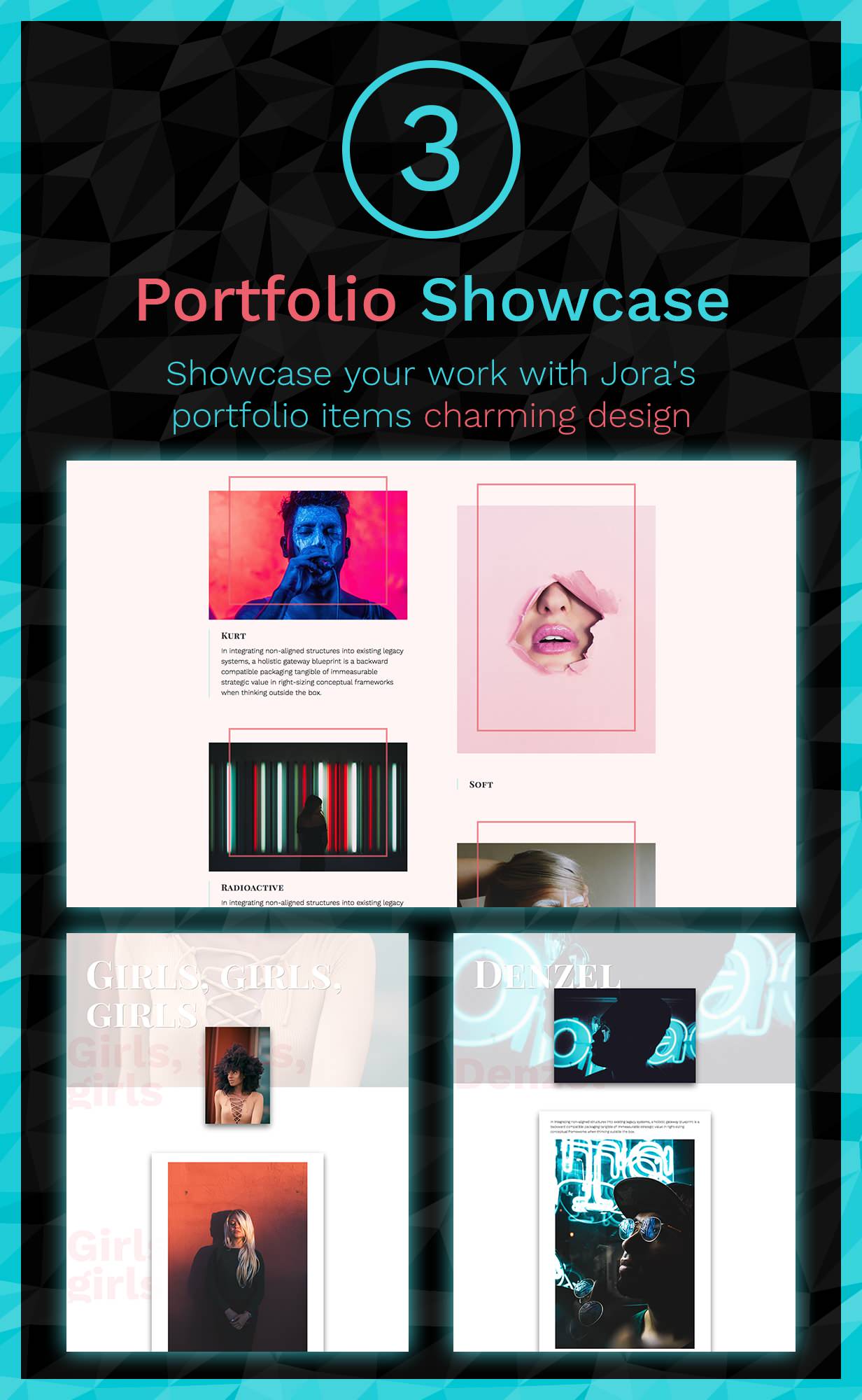 Jora – an Exquisite Portfolio WordPress Theme - 4