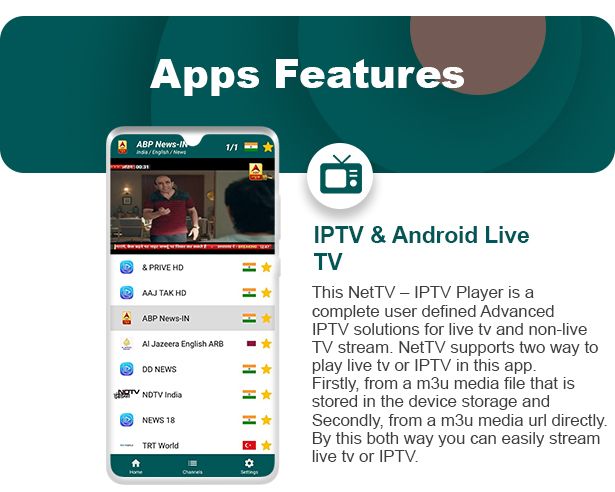 NetTV - IPTV & Android Live TV - 2