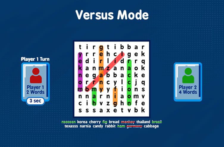 Word Search - HTML5 Game - 2
