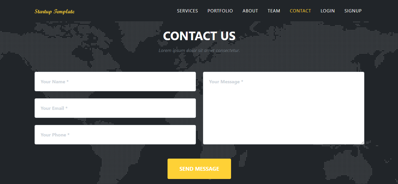 AgencyST - Angular 10 / .Net Core / Startup Template - Admin Panel & Stylish Home Page - 8