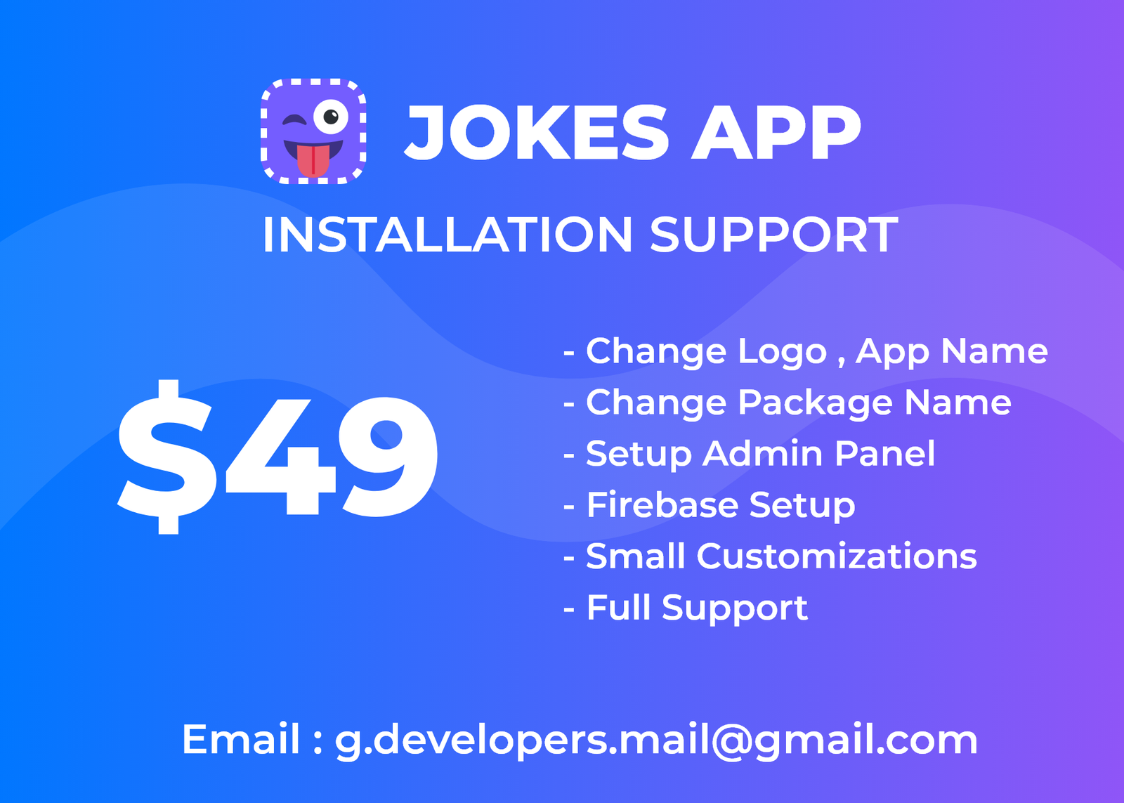 Jokes app with admob