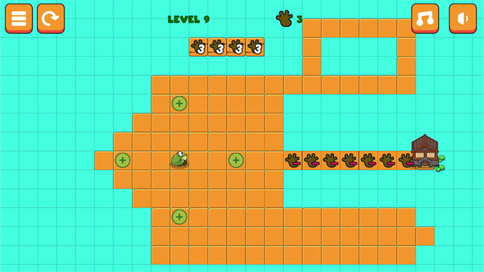 Frogie Jumping Puzzle - 5