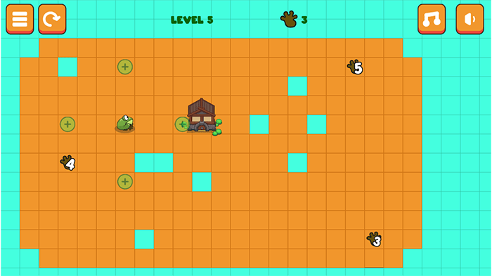 Frogie Jumping Puzzle - 3