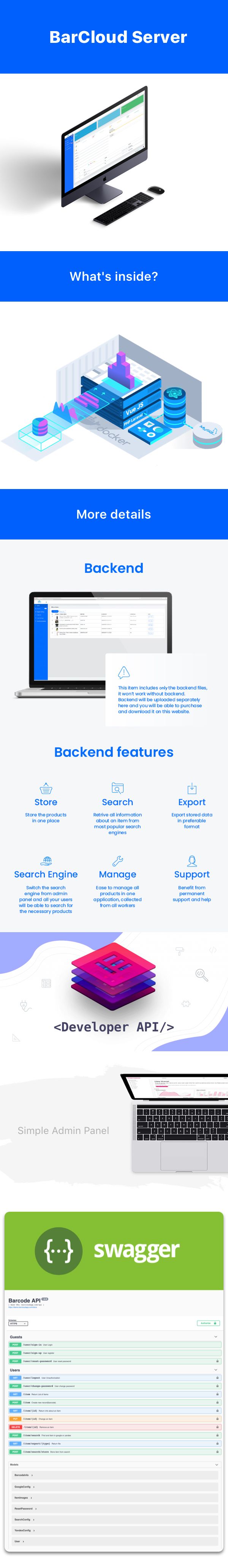 Barcode scanner, scandit, barcode SDK, laravel backend, Aztec Code, Codabar, Code 11, Code 25, Code 39, Code 93, Code 128, Data Matrix, EAN, ISBN, PDF417, Postal Code, QR Code (Micro and Standard), mister grizzly