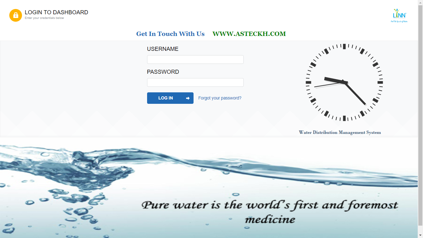 Water Distribution Management System (WDS) - 1