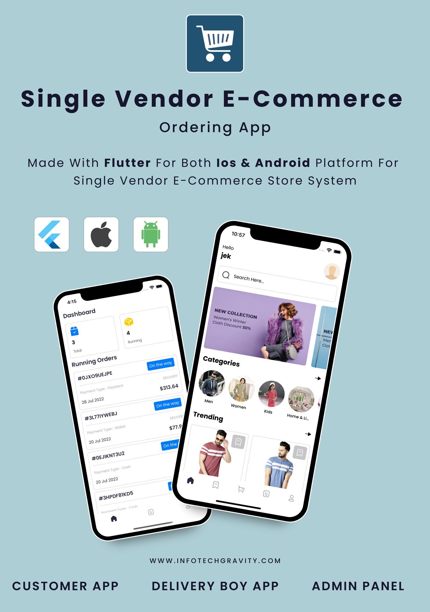 Gshop - Single vendor ecommerce flutter applications - 5