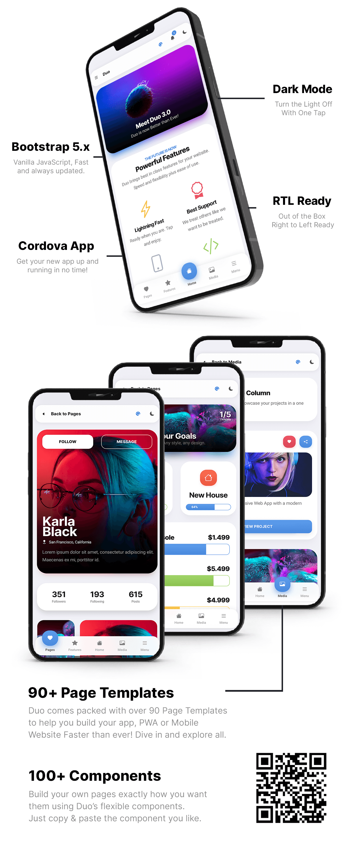 Duo Mobile Cordova Mobile App Css Native  code.market