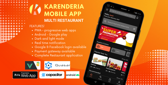 Karenderia Mobile App Multi Restaurant - 8