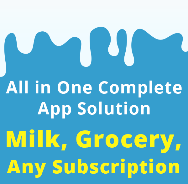 Milk Subscription Flutter App UI Kit- Grocery, Water, Vegetables - 4