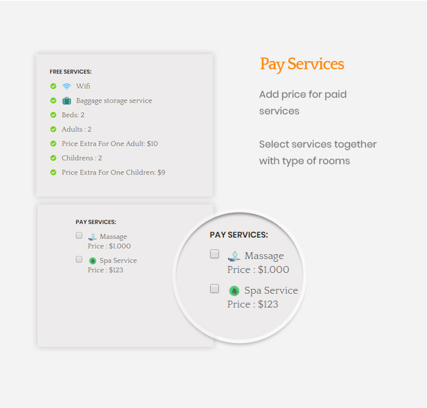 Ap Booking PrestaShop Module - Pay Services