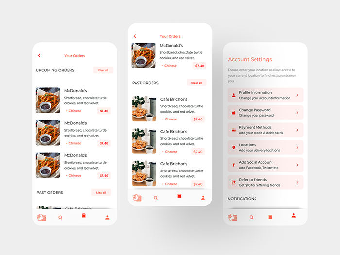 FoodGift - MultiVendor Flutter App UI Template - code.market