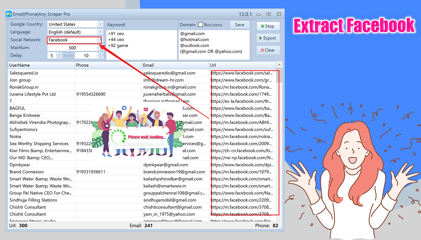 Emails|Phones|Any Bulk Scrape & Extractor Pro 13.1.2