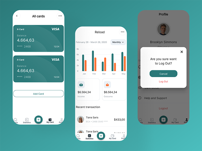 FinPro - Premium Finance Flutter App UI Template - 5