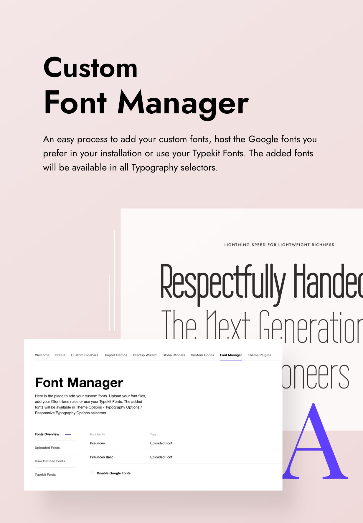 Impeka Font Manager