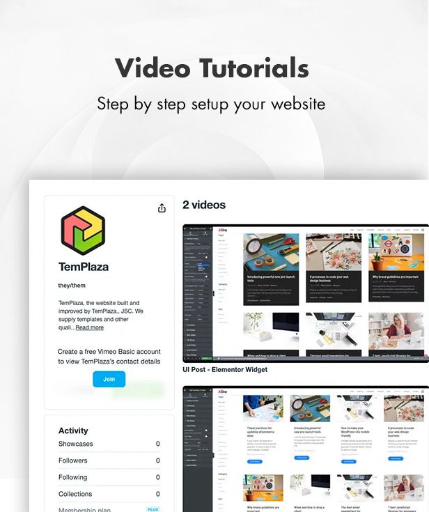 Video Tutorials