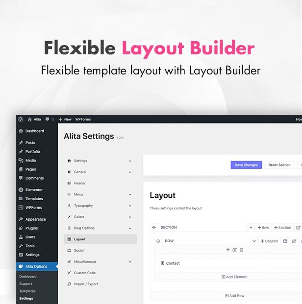 Layout Builder