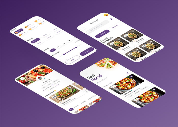 Foodline - Food Delivery Flutter App UI Template - 5