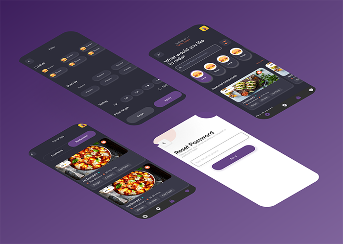 Foodline - Food Delivery Flutter App UI Template - 6