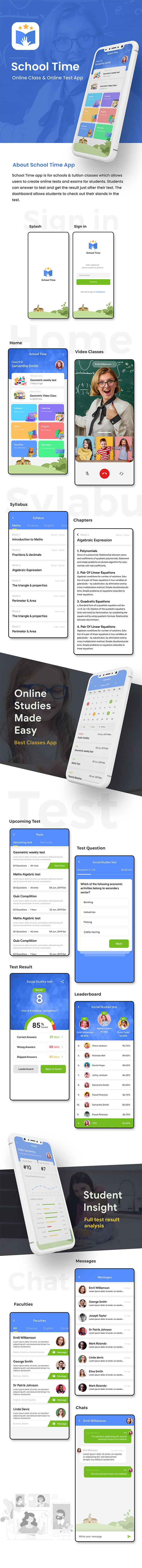4App Template| Online Class App Coaching App Online Exam eLearning App| Online Study App School Time - 3