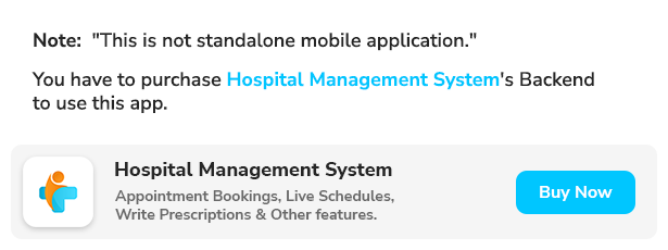Hospital Management Mobile Application for Doctors & Patients - 1