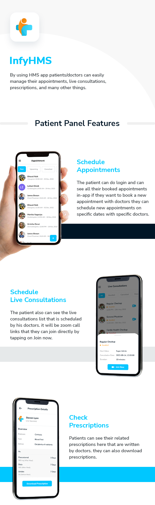 Hospital Management Mobile Application for Doctors & Patients - 3