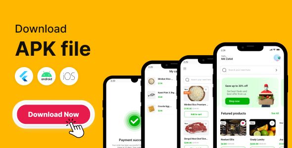 grenmart Laravel eCommerce Flutter App