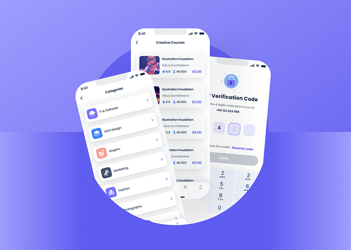 Mystic Academy - Online E-Learning Flutter App UI Template - 6