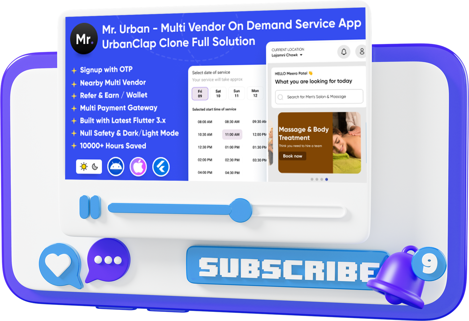 Mr. Urban - Multi Vendor On Demand Home Service App | UrbanClap Clone | Android & iOS Full Solution - 4