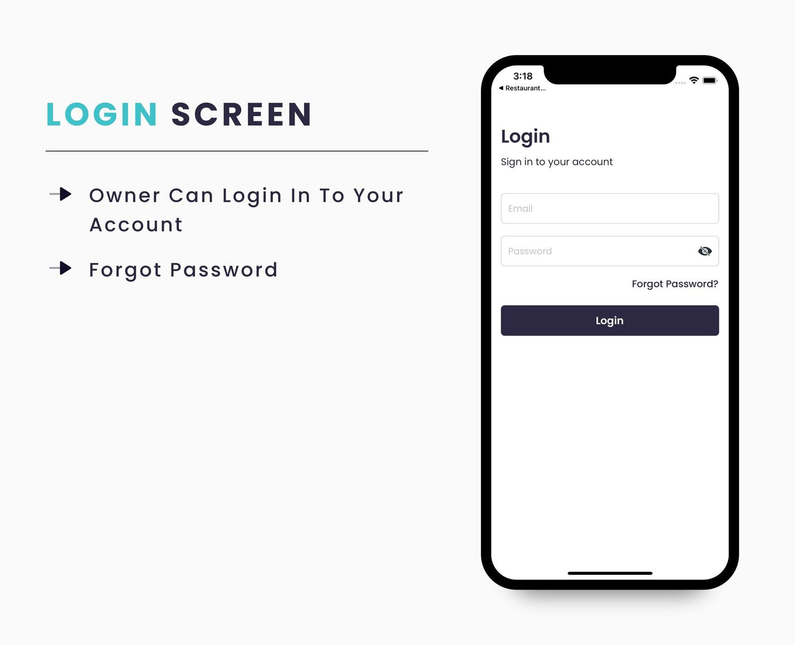 Single Restaurant - iOS Owner App - 3