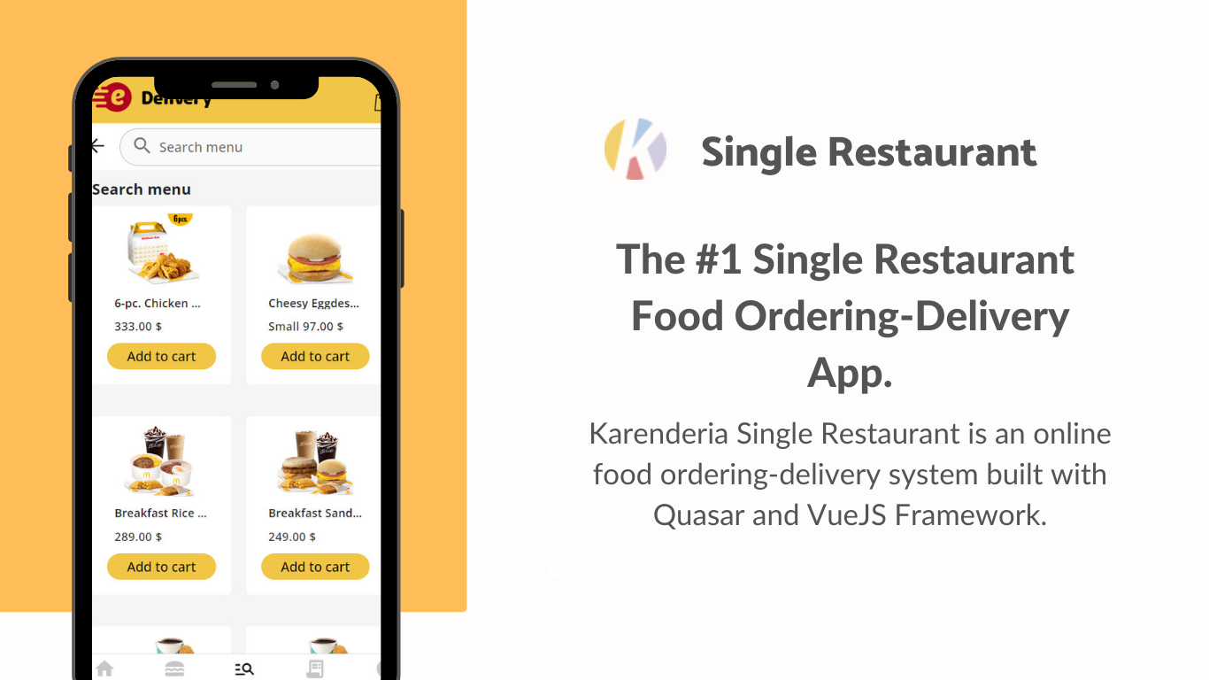 Karenderia Single Restaurant Website Food Ordering and Restaurant Panel - 7