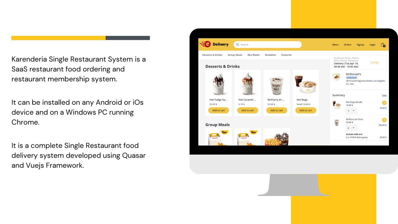 Karenderia Single Restaurant Website Food Ordering and Restaurant Panel - 8