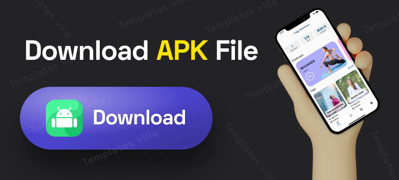 Yoga Workout flutter full App with admob ads ready to publish | daily yoga workout at Home - 1