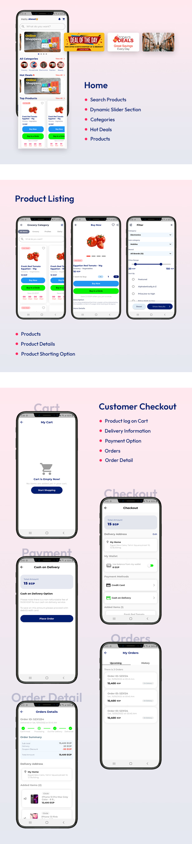Origa – Flutter Ecommerce App UI Kit - code.market