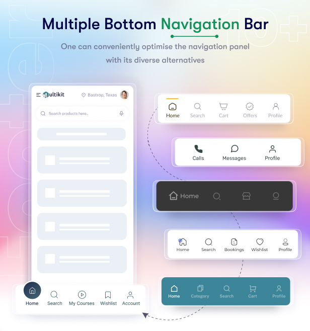 Multikit – Flutter Multipurpose UI Kit | Flutter 3.0 UI kit | Ready to Use | Developer Friendly
