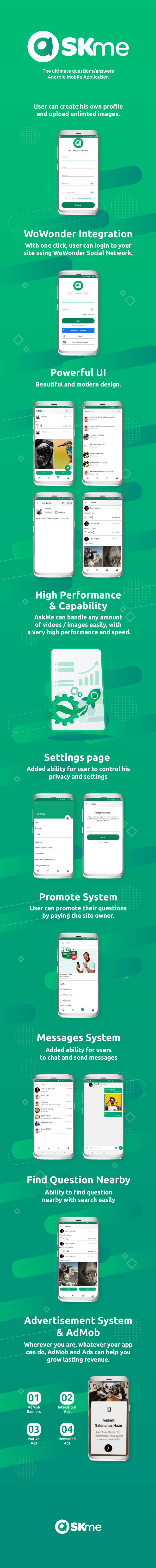 AskMe Android- Mobile Questions & Answers Social Network Application - 2